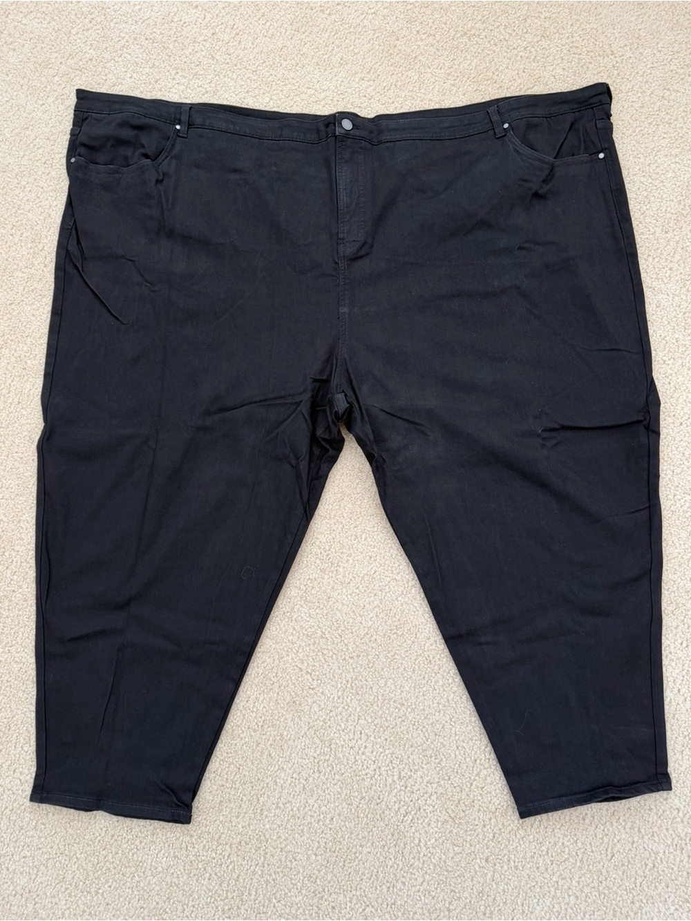 Universal Standard Seine High Rise Skinny Jeans Black Size 40 NWT
